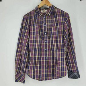 Campus Marc O'Polo Plaid Button Down Shirt Cuff M